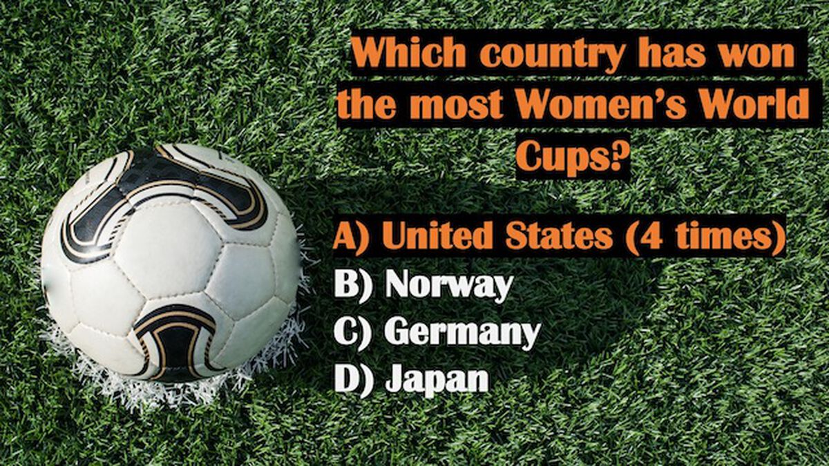 Women's World Cup Trivia image number null